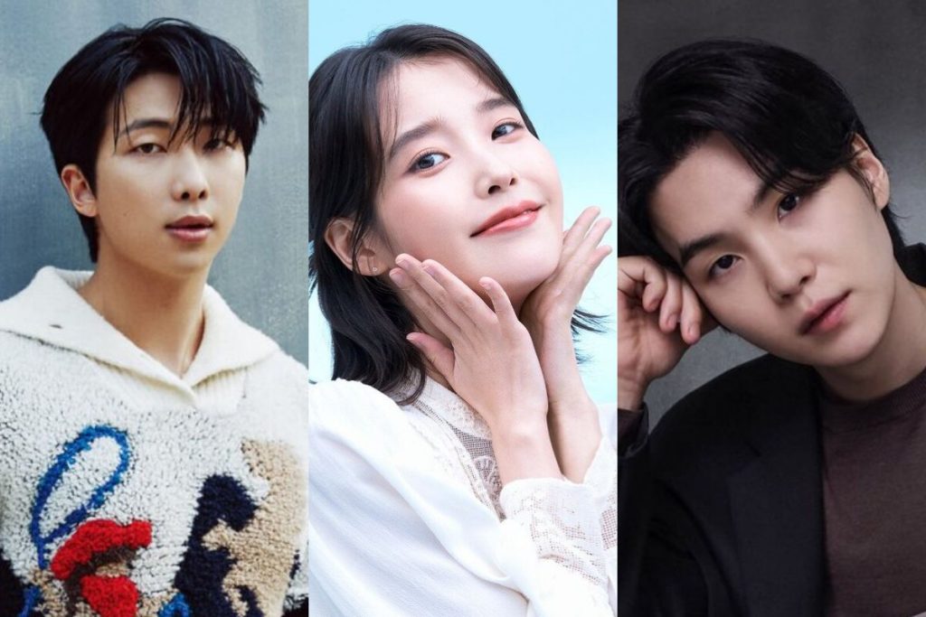 IU reveals that she wanted to do a song with BTS' RM before collaborating with Suga on 'Eight'