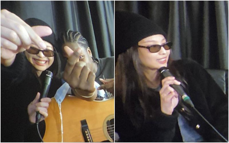 Jennie of BLACKPINK makes a star appearance at Daniel Caesar's Concert