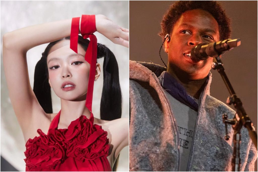Jennie of BLACKPINK makes a star appearance at Daniel Caesar's Concert