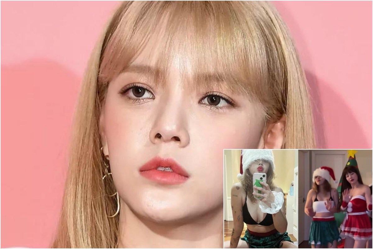 Jimin, former AOA member, posts holiday update with HyunA