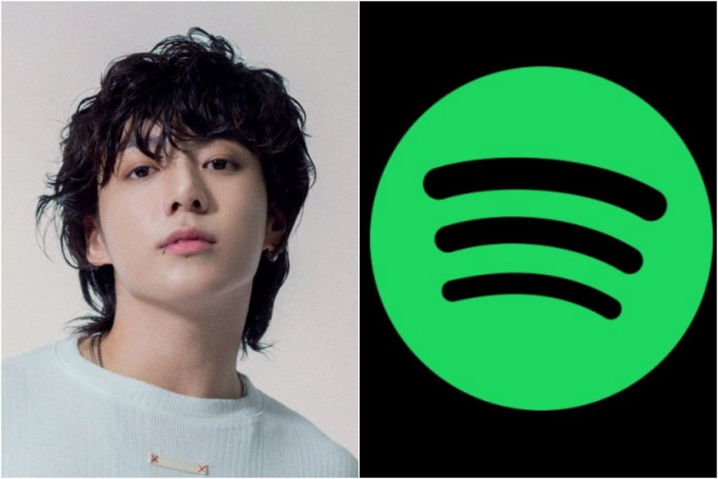 Jungkook of BTS celebrates having a billion Spotify streams and talks about his favorite Korean snacks