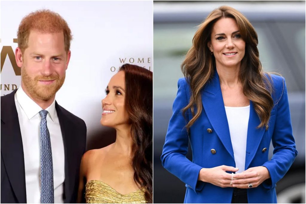 Kate Middleton has seemingly moved forward from conflict with Prince Harry and Meghan Markle