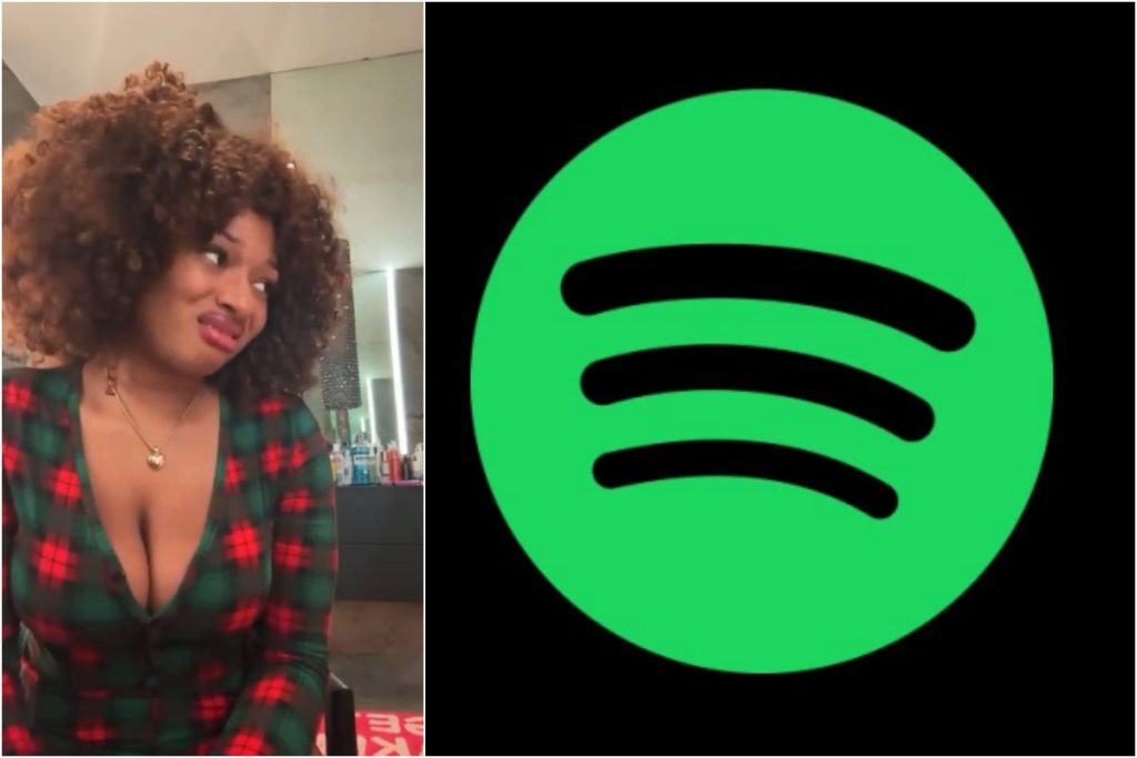 Megan Thee Stallion causes memes and jokes for comments on people who use Spotify