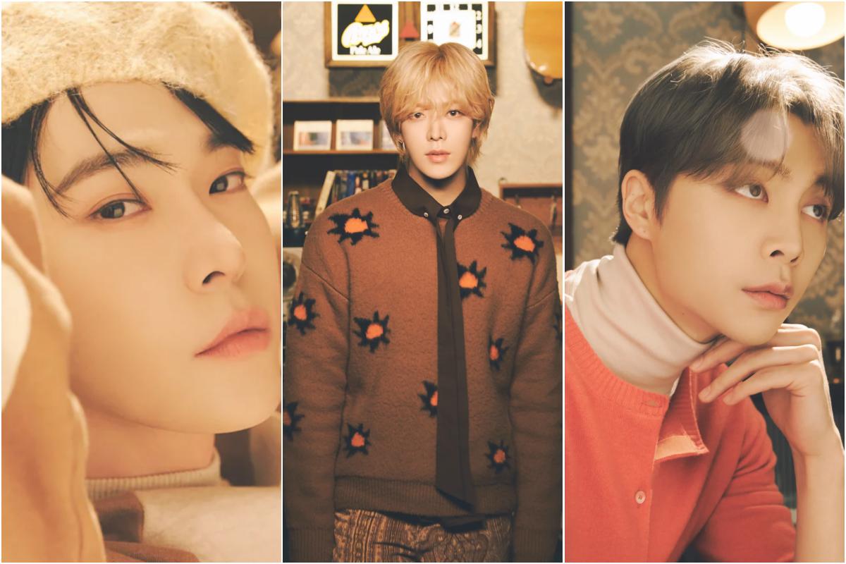 NCT 127 drop teaser images with Doyoung, Yuta and Johnny for their Christmas single