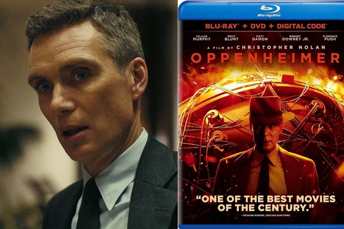 When is Oppenheimer coming to DVD and Blu-ray?
