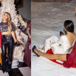Paris Hilton and Kim Kardashian celebrate Christmas together