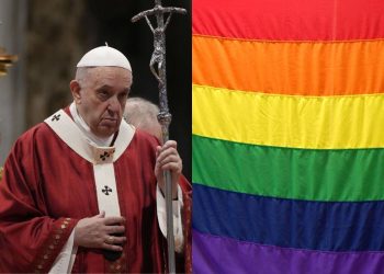 Pope Francis formally allows priests to bless homosexual couples, causing controversy