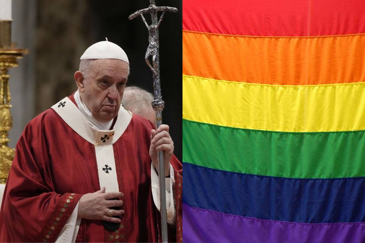 Pope Francis formally allows priests to bless homosexual couples, causing controversy