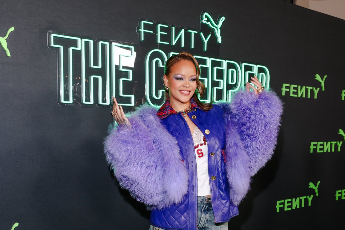 Rihanna seemingly talks about dropping new music at a United States event