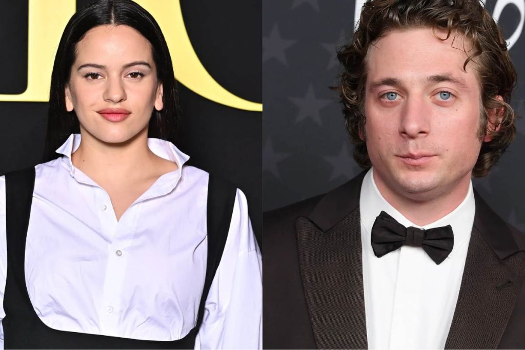 Rosalia and Jeremy Allen White are spotted kissing in the U.S.