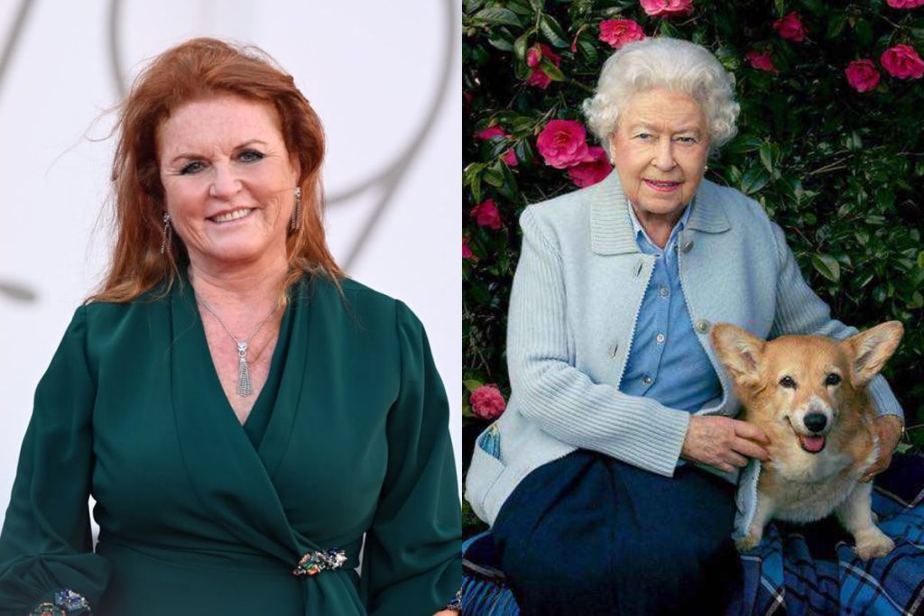 Sarah Ferguson performs a peculiar ritual so the late Elizabeth II's corgis won't forget her