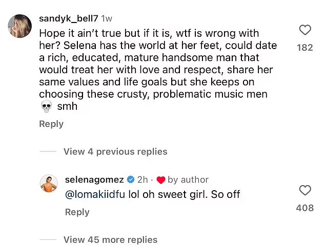 Selena Gomez defends her relationship with Justin Bieber's music producer Benny Blanco