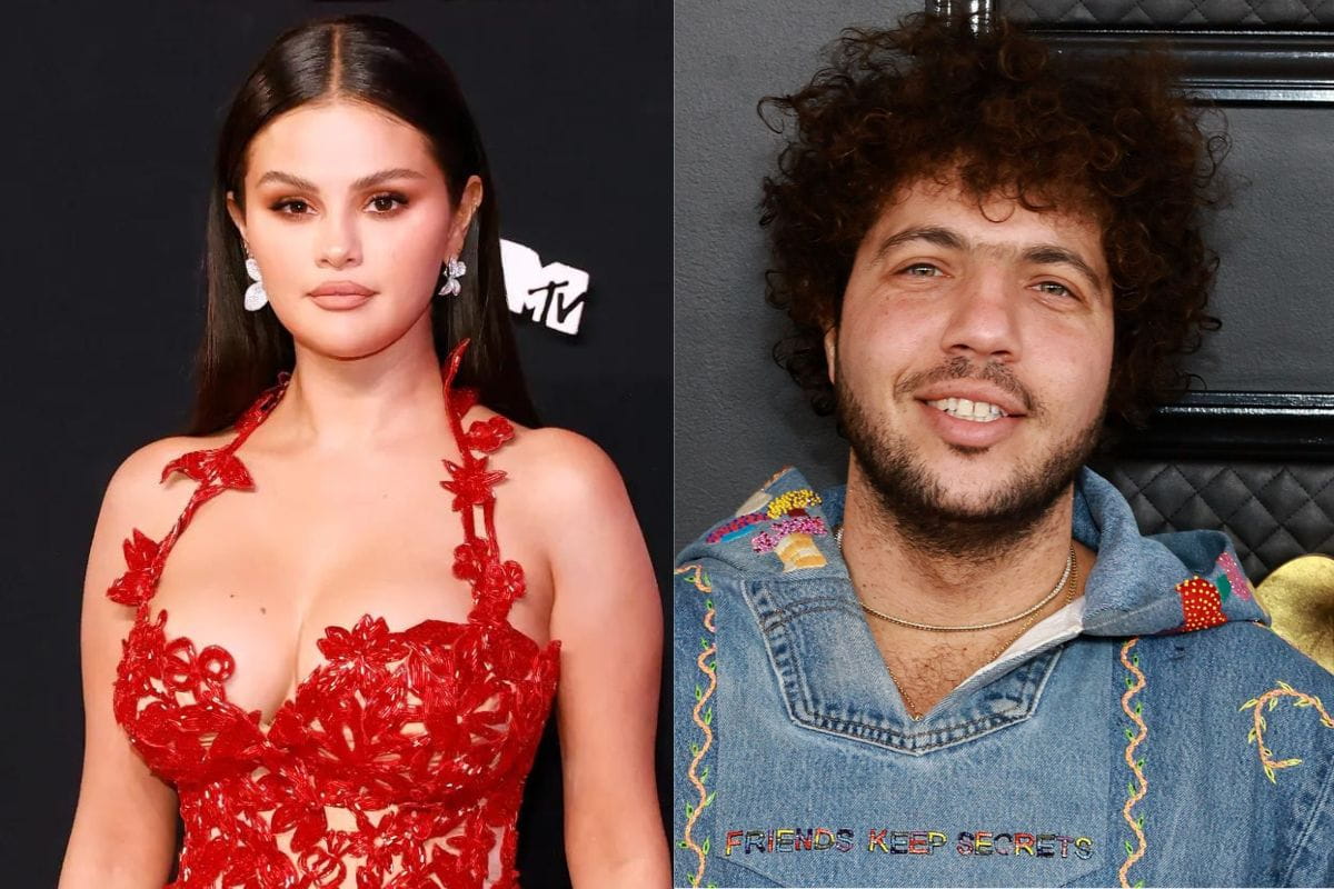 Selena Gomez cuddles with Benny Blanco in a new shared photo