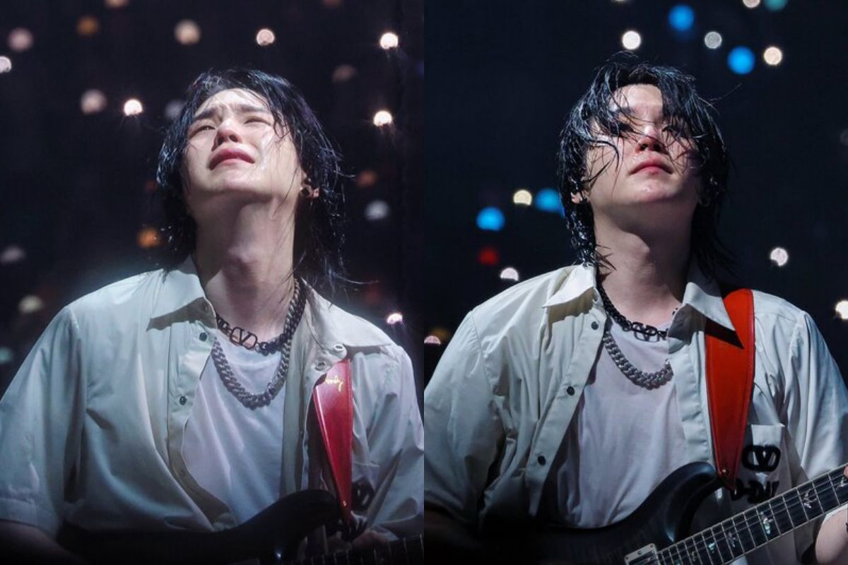 BTS' Suga confesses to IU the reason for his passionate crying at the last concert of his 'D-Day Tour'