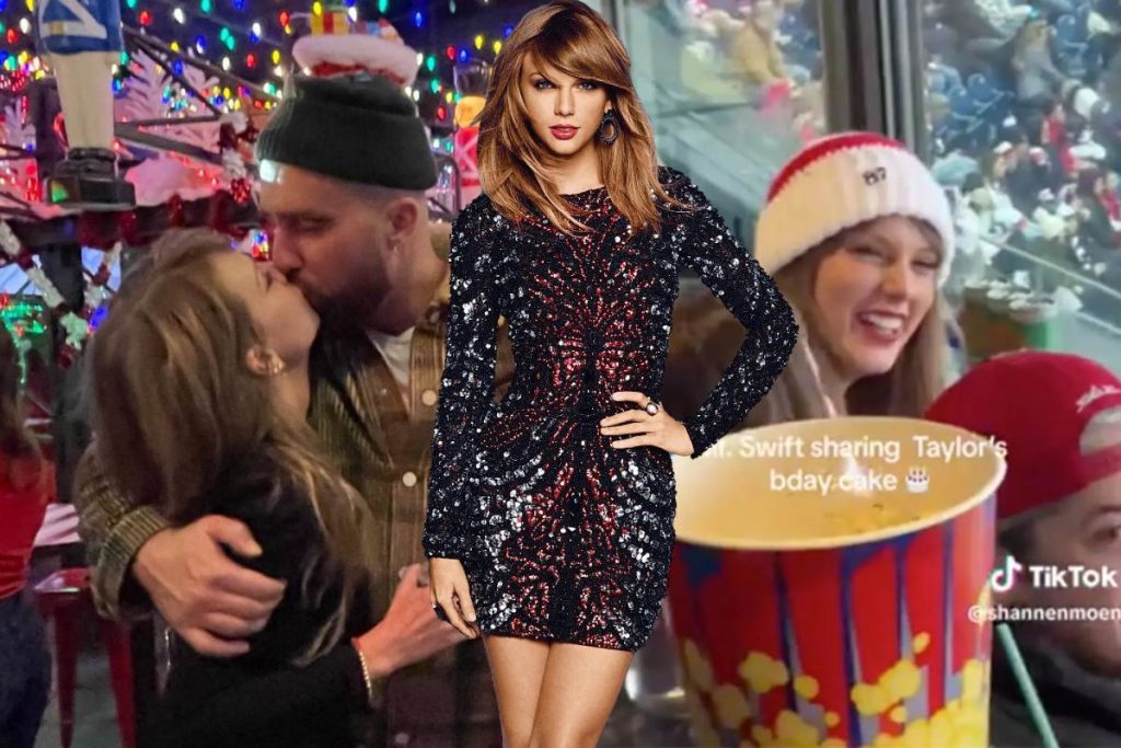 Taylor Swift celebrates her birthday at Chiefs-Patriots game