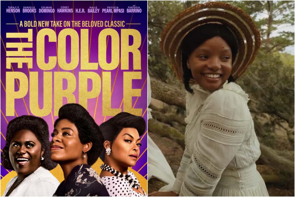 "The Color Purple" gets the second biggest Christmas Day opening in history in the United States