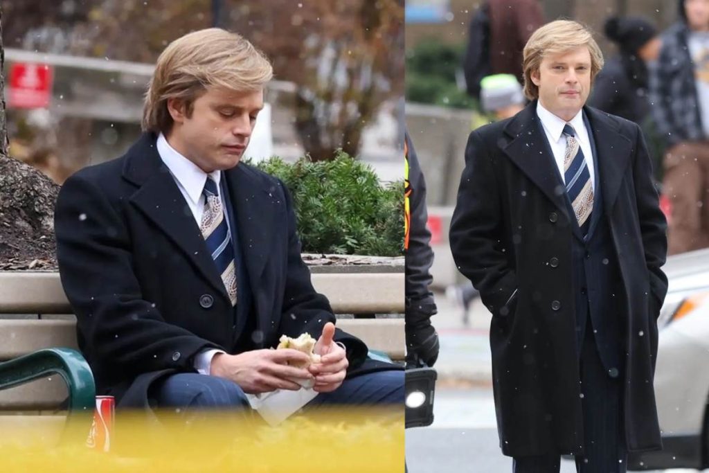 This is what Sebastian Stan looks like as Donald Trump, former president of the USA