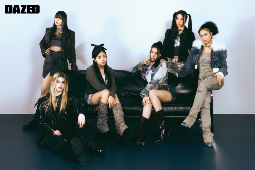 United States Kpop group VCHA impresses with pictures for DAZED before their official debut