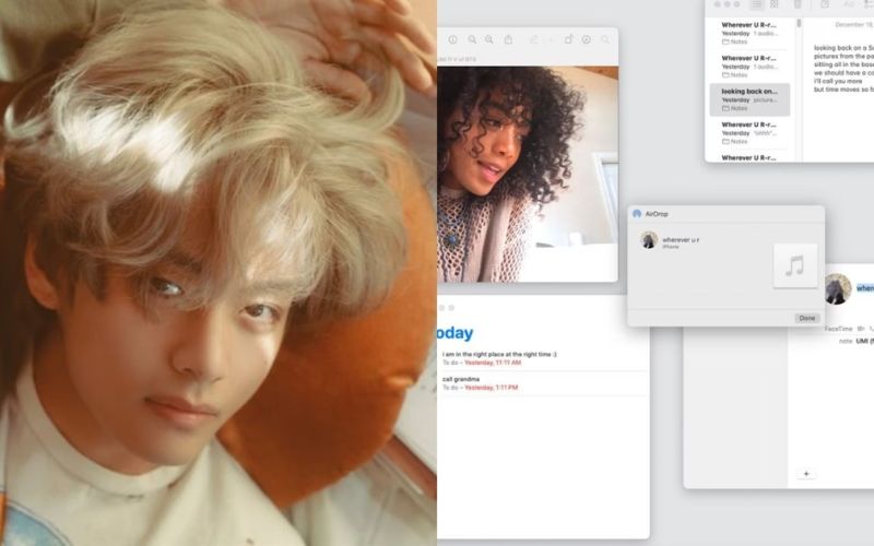 BTS' V and UMI released their collaboration "wherever u r" on V's birthday