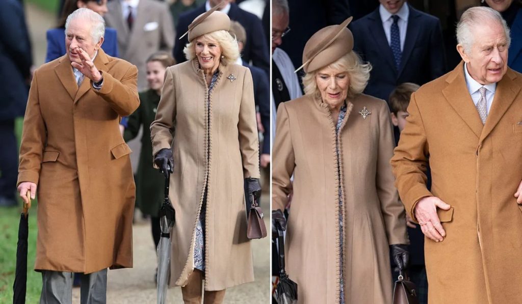 Queen Camilla Parker leads for the first time the public celebration of the royals during Christmas time