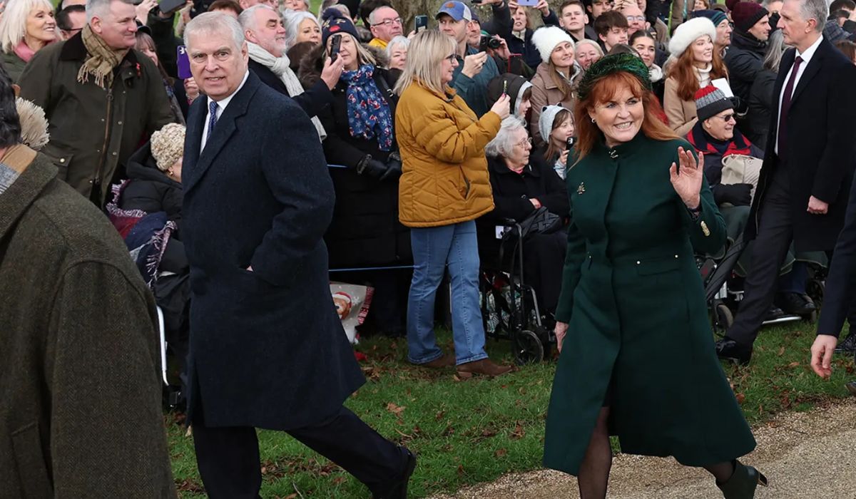 The British royal family forgets the scandals of Prince Andrew and add him to their Christmas activities