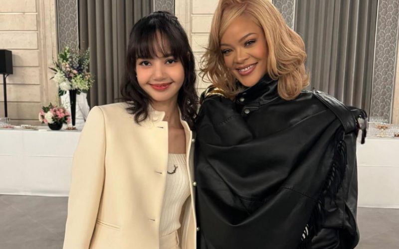 BLACKPINK's Lisa and Rihanna stun together in new pics at Pièces Jaunes Charity event