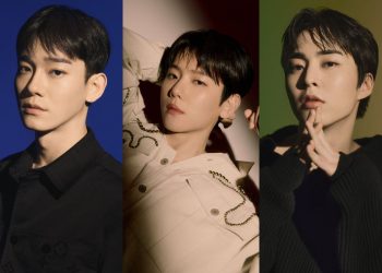 EXO-CBX Baekhyun, Chen, and Xiumin publish new photos with their new agency