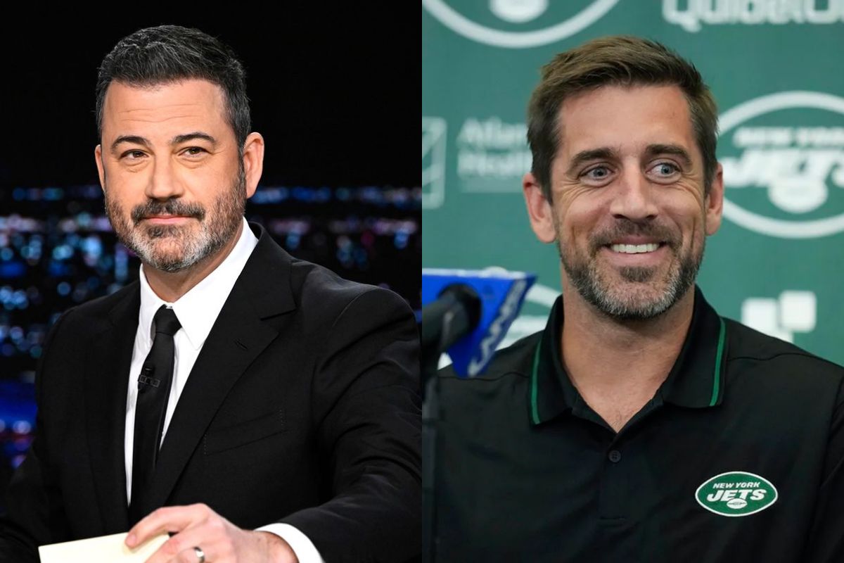 Jimmy Kimmel threatened to sue Aaron Rodgers after comments about Jeffrey Epstein