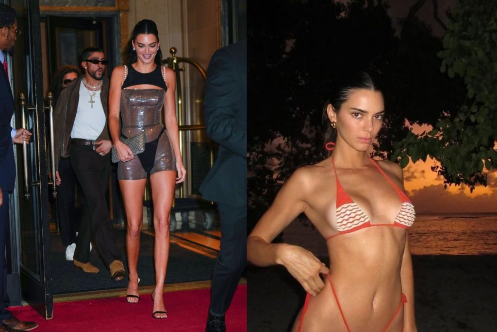 Kendall Jenner meets Bad Bunny for New Year's Eve