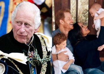 King Charles III is seemingly uninterested in seeing his grandchildren, Prince Harry's Archie and Lilibet