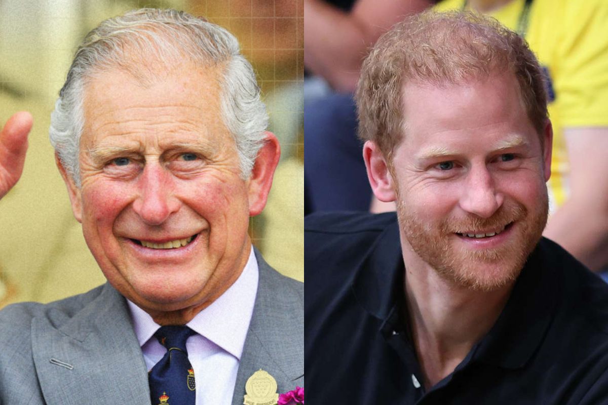 King Charles III's emotional response to being asked if Prince Harry will return to England