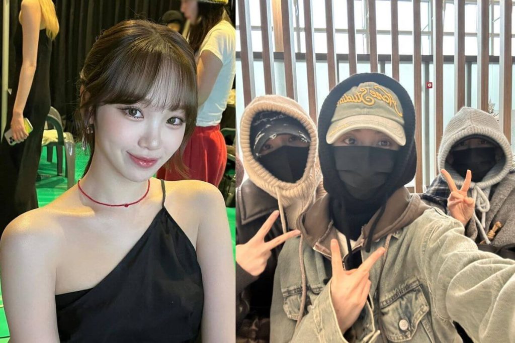 LE SSERAFIM's Chaewon's new hair look was exposed despite her attempts to hide it