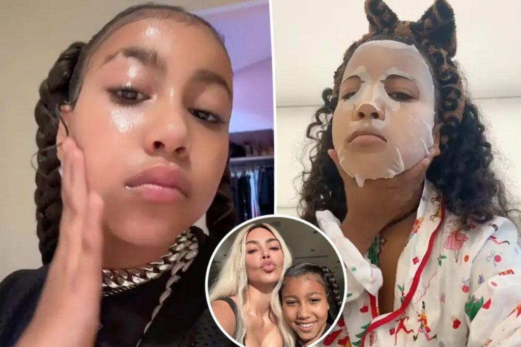 North West gives an honest review of her mom Kim Kardashian's new makeup line
