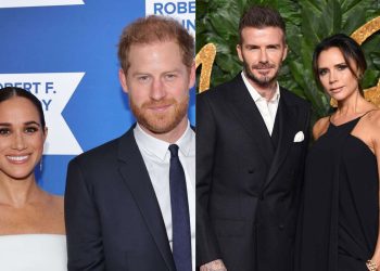 Prince Harry and Meghan Markle became the ultimate enemies of David and Victoria Beckham