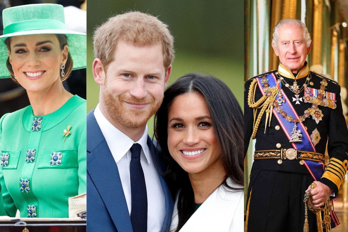 Prince Harry and Meghan Markle send get-well wishes to King Charles III and Kate Middleton