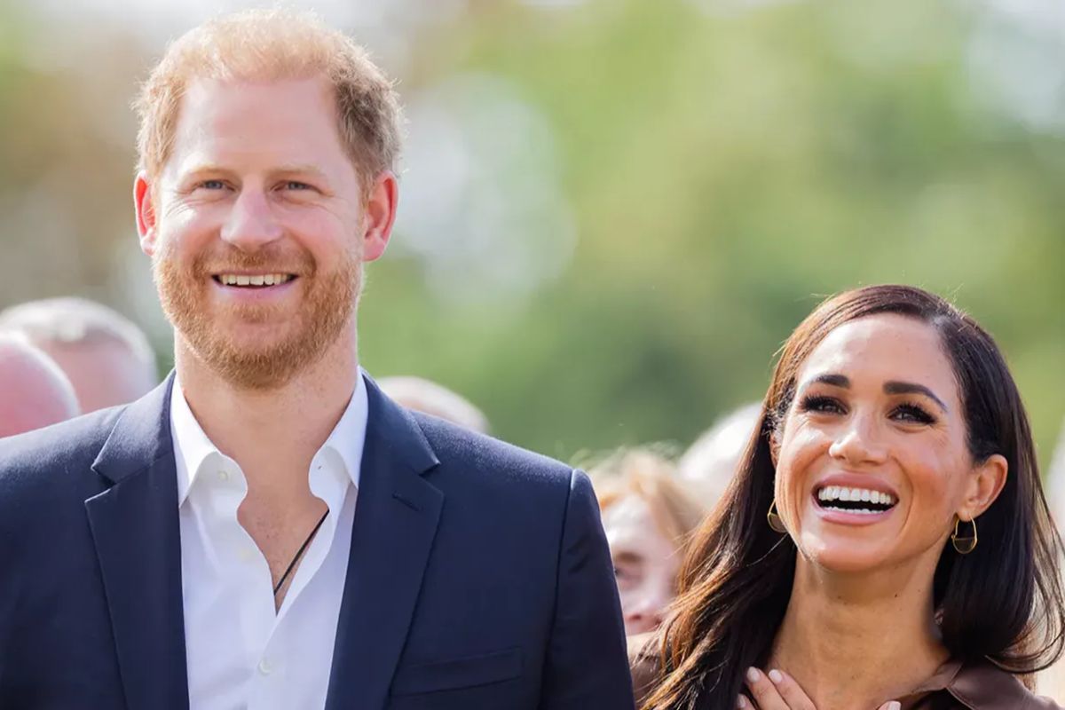 Prince Harry and Meghan Markle were caught with one of the British royal family's biggest enemies