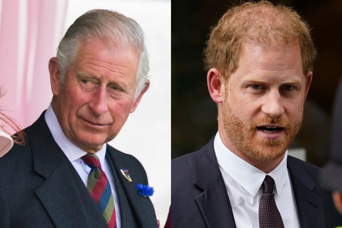 King Charles III's emotional response to being asked if Prince Harry will return to England