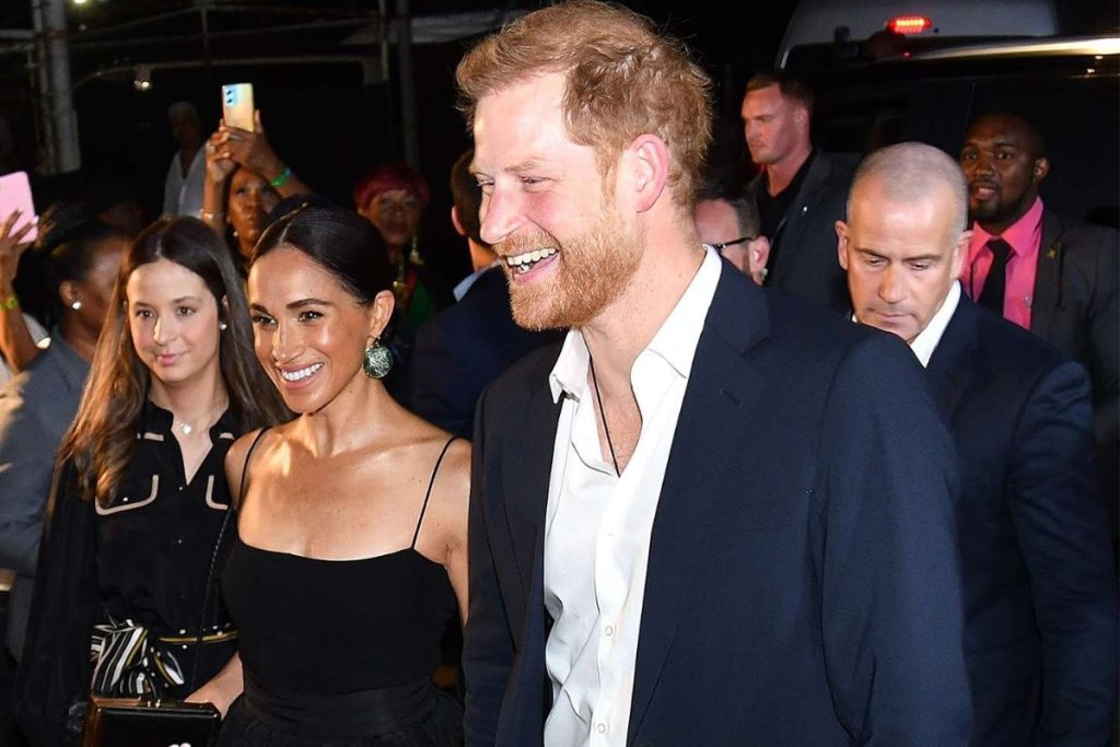 The spectacular welcome Meghan Markle and Prince Harry received on their surprise visit to Jamaica