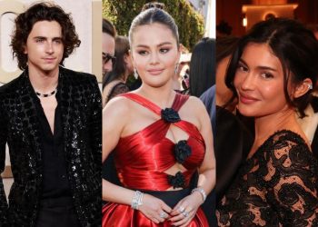 Timothée Chalamet responds to Kylie Jenner and Selena Gomez's controversy at the Golden Globes