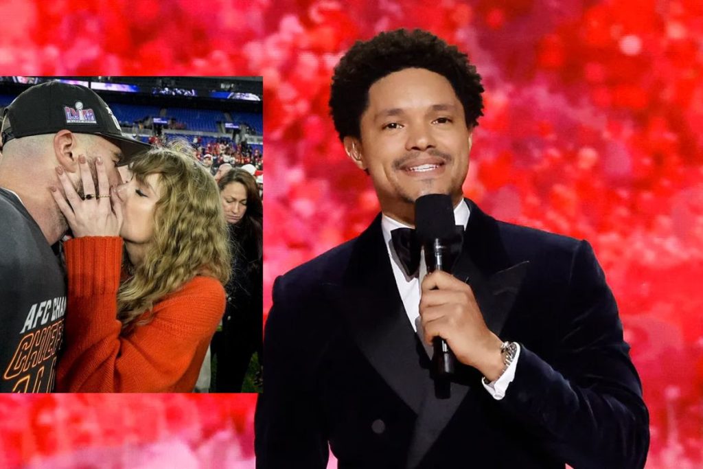 Trevor Noah, host of the Grammys 2024 is glad that Travis Kelce will not be there
