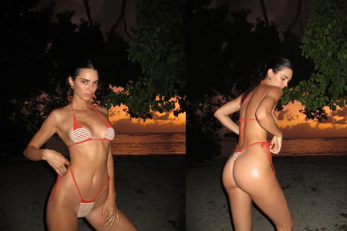 Kendall Jenner scandalizes with bikini pics