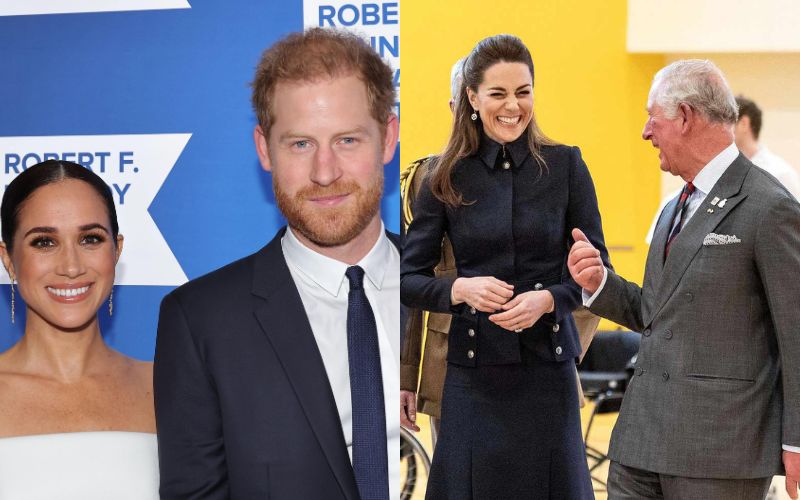 Prince Harry and Meghan Markle send get-well wishes to King Charles III and Kate Middleton