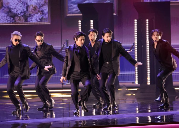 BTS is part of Rolling Stone's list of the 30 best Grammy Performances