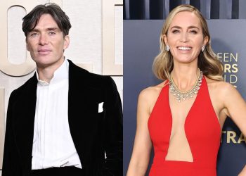 Cillian Murphy had to 'glue' his head in the 'Oppenheimer' set because of a pillow gift from Emily Blunt