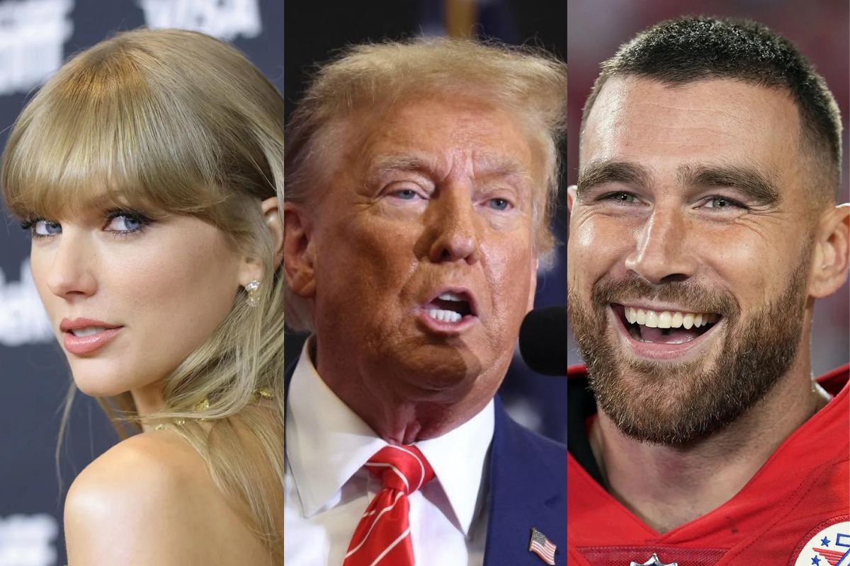 Donald Trump addresses Taylor Swift and Travis Kelce's relationship ahead of the 2024 Super Bowl