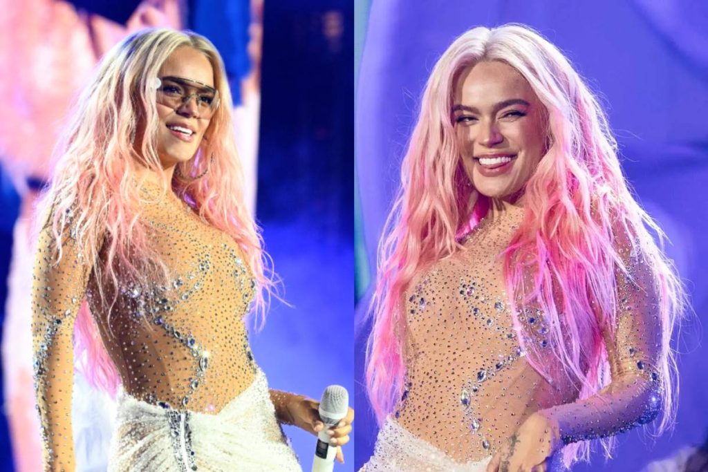 Karol G is accused of lip-syncing at her concert-2