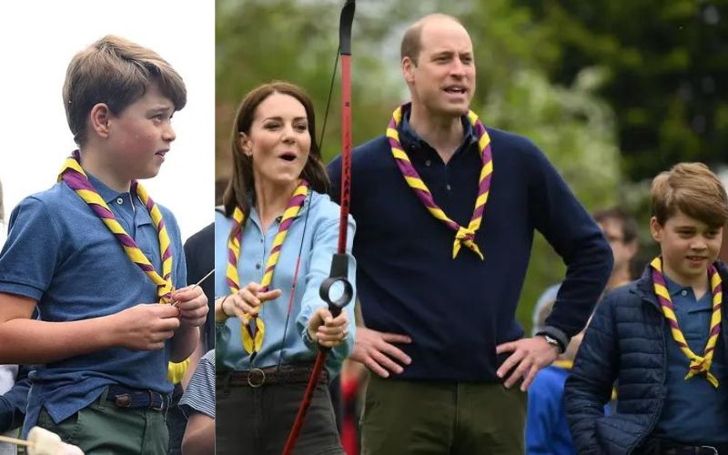 The royal family shares pictures of Kate Middleton and Prince George amid her recovery from surgery