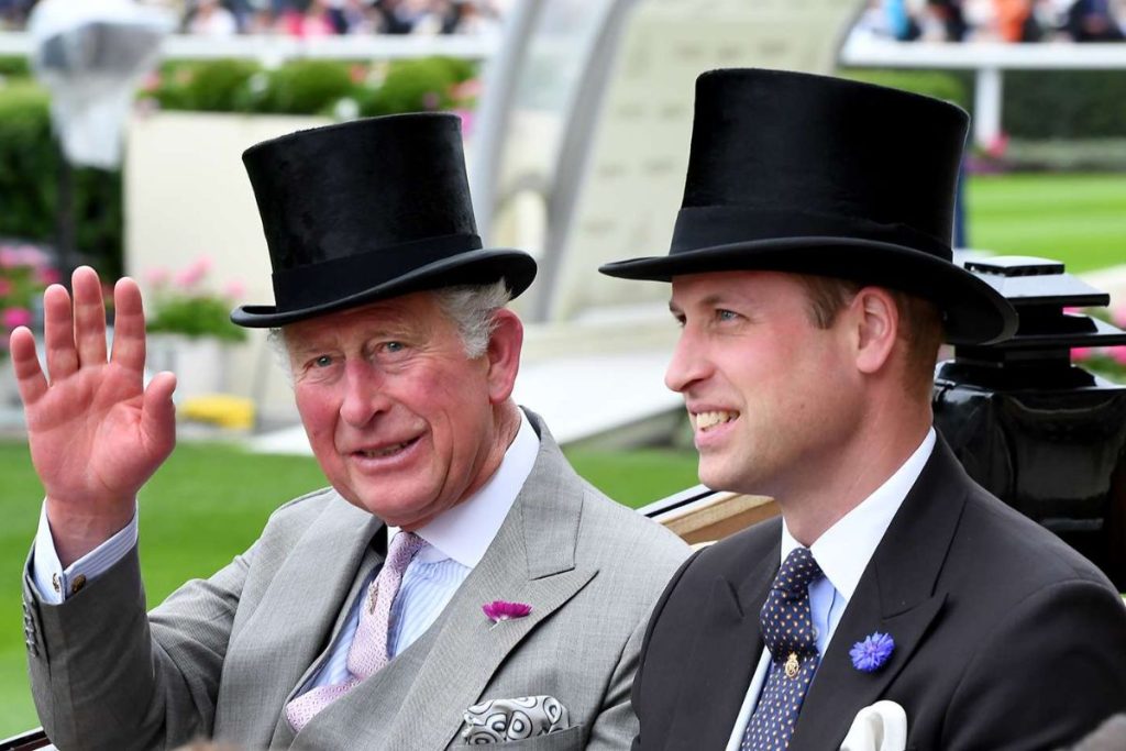 King Charles III would "abdicate" to give way to Prince William