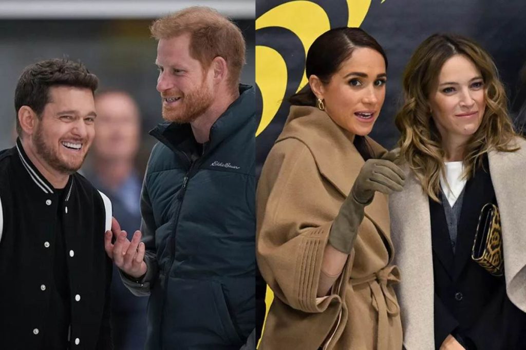 Michael Bublé dedicates special moment to Prince Harry in front of Meghan Markle