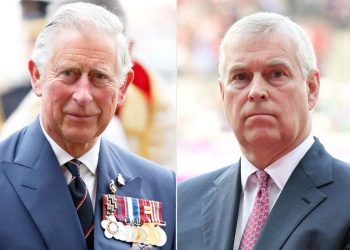 Prince Andrew is captured very happy in spite of the health condition of King Charles III